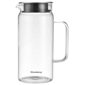 shumee STEKLENI VRČ ZA VODO IN PIJAČE 1L KLAUSBERG KB-7686