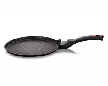 Granitna ponev za palačinke 28 cm BH-6181 črna roza