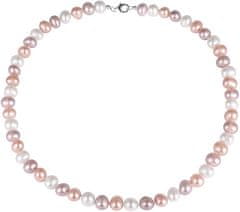 JwL Luxury Pearls Večbarvna ogrlica iz pravih biserov JL0568