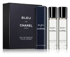 Chanel Bleu De Chanel - EDP 20 ml (steklinica za polnenje) + polnilo 2 x 20 ml