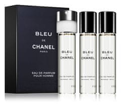 Chanel Bleu De Chanel - EDP polnilo 3 x 20 ml