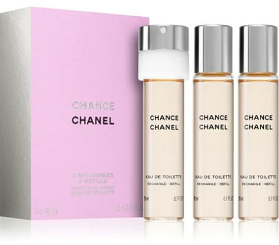 Chanel Chance - EDT - polnilo (3 x 20 ml)