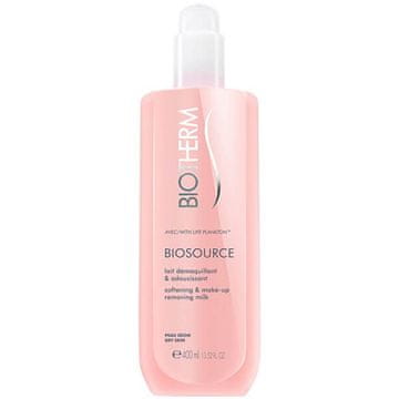 Biotherm Čistilno mleko za suho kožo Biosource (Softening & Make-up Removing Milk)
