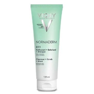 Vichy Normaderm Tri-Activ Clean Ser 125 ml čistilo za kožo z nepopolnostmi