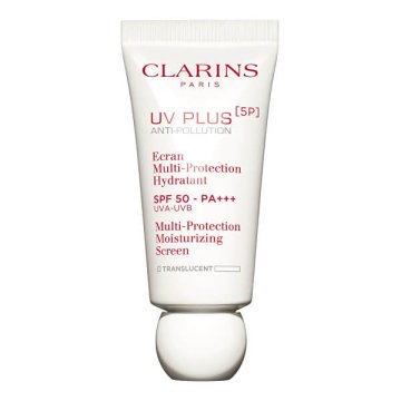 Clarins Večnamenska zaščitna emulzija SPF 50 UV Plus Anti-onesnaževanje (Multi Protection Moisturizing Scree