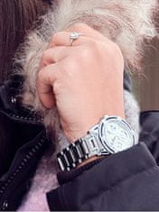 Brilio Silver Romantični srebrni prstan Srce RI047WB (Obseg 52 mm)