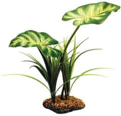 KOMODO Dekoracija umetna rastlina - list Broadleaf Canopy 26cm