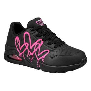 Skechers Čevlji črna 37 EU Uno Dripping In Love