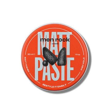 Men Rock London High Hold pasta za matiranje Styling (Matt Paste)