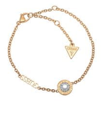 Guess Moderna pozlačena zapestnica Color My Day JUBB02246JWYG (Dimenzije 14,5 - 18,5 cm - S)