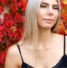 Beneto Exclusive Fina pozlačena verižica iz zlata in srebra (Dolžina 42 cm)