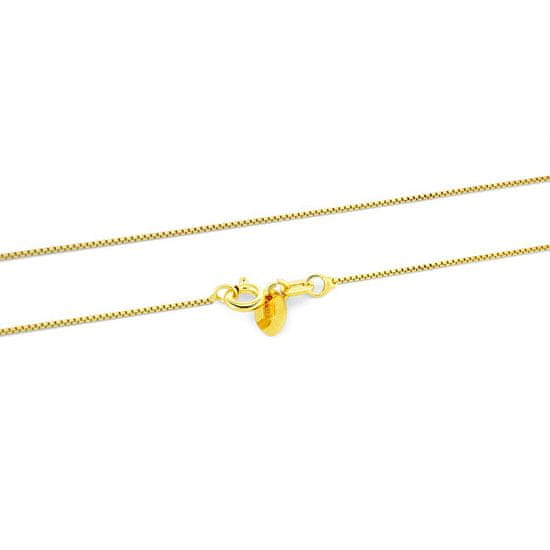Beneto Exclusive Moderna srebrna verižica Venezia Gold AGS682 CH