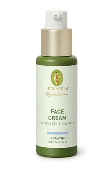 Primavera Krema za obraz za normalno in občutljivo kožo Ultra soft & Calm (Face Cream) 30 ml
