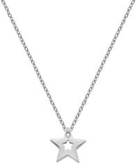 Hot Diamonds Ogrlica iz šterling srebra z amuleti DP722 zvezda