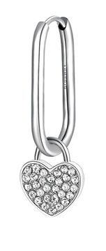 Brosway Romantičen enojni uhan s kristali Chakra 2v1 BHKE121