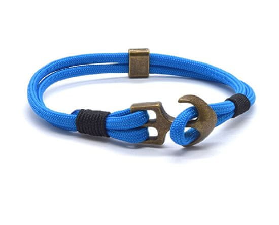Cordell Modra paracord zapestnica s sidrom