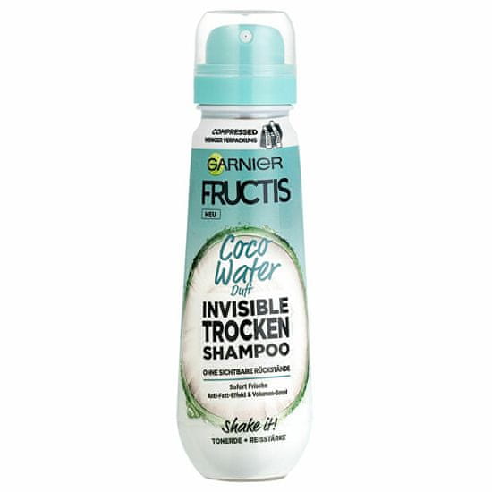 Garnier Nevidni suhi šampon z vonjem kokosove vode (Dry Shampoo) 100 ml