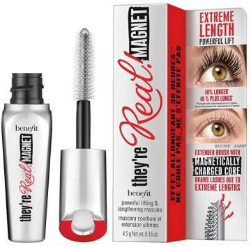 Benefit Izjemno podaljšana maskara They´re Real! Magnet ( Mini Black Mascara) 4,5 g