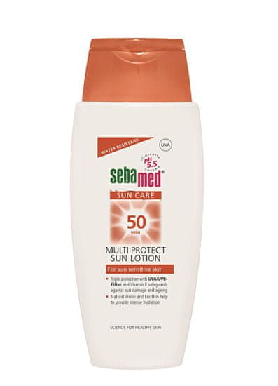 Sebamed Sun Care SPF 50 krema Sun Care sončenje (Multi Protect Sun Lotion) 150 ml