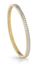 Guess Polnozlačena kristalna zapestnica Color My Day JUBB02248JWYG (Dimenzije 5,5 x 4,5 cm - S)