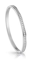 Guess Masivna jeklena zapestnica s kristali Color My Day JUBB02248JWRH (Dimenzije 5,5 x 4,5 cm - S)