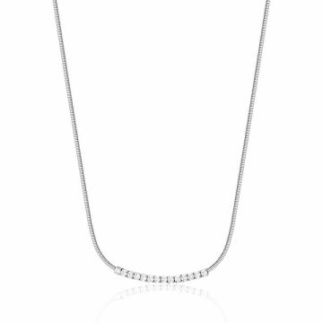 Brosway Nežna ogrlica s prozornimi kristali Desideri BEIN006