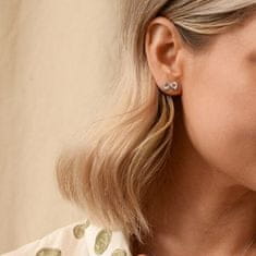 Hot Diamonds Srebrni uhani z diamanti Infinity Diamond Amulets DE710