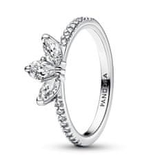 Pandora Očarljiv srebrn prstan s cirkoni 192392C01 (Obseg 56 mm)