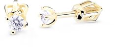 Cutie Jewellery Minimalistični uhani na stud Z8014-30-10-X-1