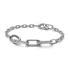Pandora Moderna srebrna členkasta zapestnica za obeske Me 592340C00 (Dolžina 17,5 cm)
