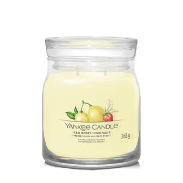 Yankee Candle Aromatična sveča Signature glass medium Iced Berry Lemonade 368 g