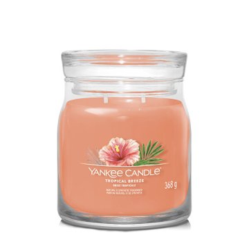 Yankee Candle Aromatična sveča Signature glass medium Tropica l Breeze 368 g