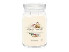 Yankee Candle Aromatična sveča Signature velik kozarec Spun Sugar Flurries 567 g