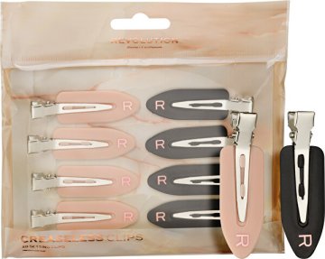 Makeup Revolution Sponke za lase Creaseless Clips 8 kos