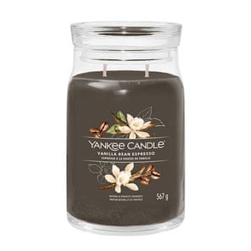 Yankee Candle Aromatična sveča Signature velik kozarec Vanilla Bean Espresso 567 g