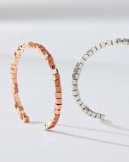 Rosato Trdna srebrna zapestnica Cubica RZB030 (Dimenzije 6,4 cm)