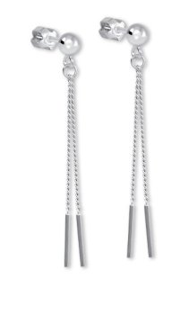 Elegantni srebrni uhani 745 431 001 00882 0400000