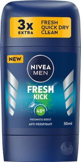 Nivea Trdni antiperspirant Fresh Kick 50 ml