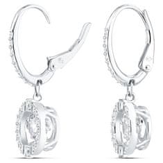 Swarovski Očarljivi svetleči uhani Sparkling Dance 5504652