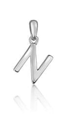 JVD Minimalističen srebrn obesek s črko "N" SVLP0948XH2000N