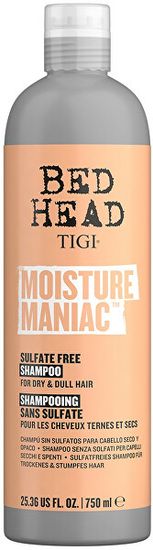 Tigi Šampon za suhe in puste lase Bed Head Moisture Maniac (Sulfate Free Shampoo)