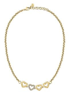 Morellato Čudovita pozlačena ogrlica s srcem Bagliori SAVO23