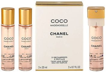 Chanel Coco Mademoiselle - EDP - náplň (3 x 20 ml)