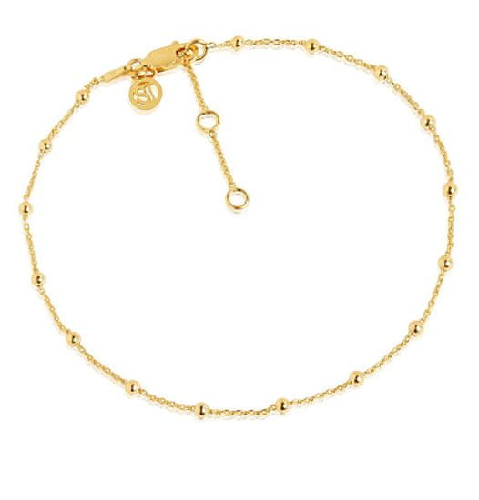 SIF JACOBS Elegantna pozlačena verižica za noge Anker Chains SJ-A12033-SG