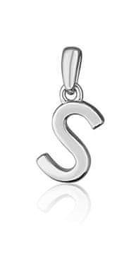JVD Minimalističen srebrn obesek s črko "S" SVLP0948XH2000S