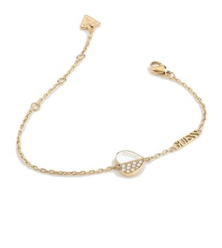 Guess Čudovita pozlačena zapestnica Guess JUBB03042JWYGWH