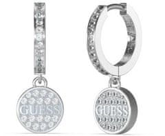 Guess Huggie Me Dazzling Steel Uhani JUBE03137JWRHT/U