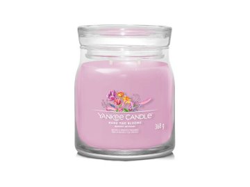Yankee Candle Aromatična sveča Signature glass medium Hand Tied Blooms 368 g