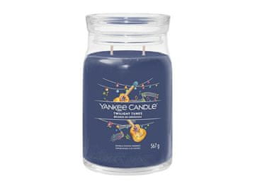 Yankee Candle Aromatična sveča Signature glass velika Twilight Tunes 567 g