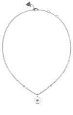 Guess Moderna jeklena ogrlica Monete JUBN02201JWRHT/U